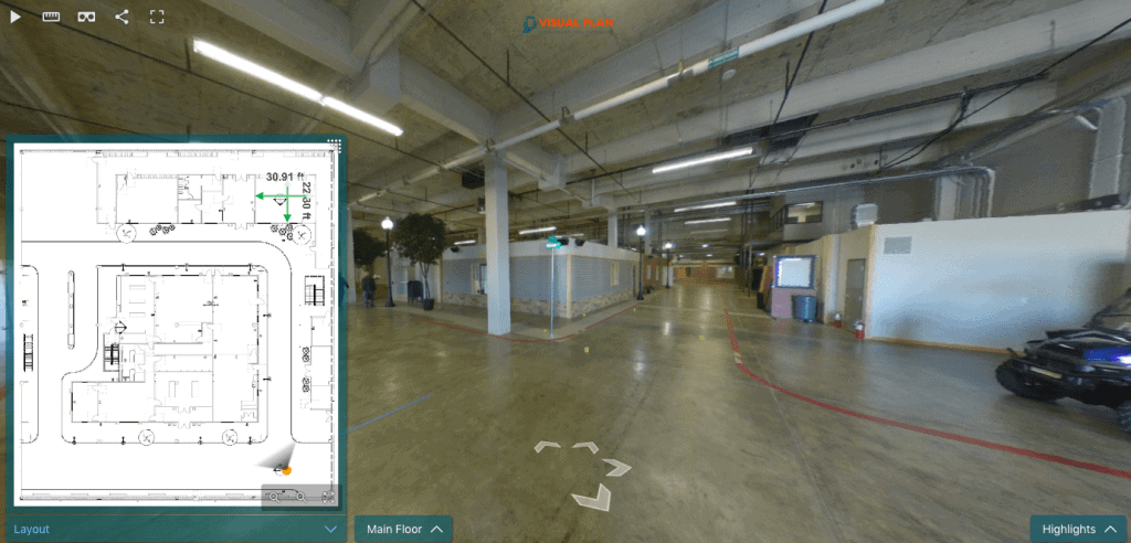 Visual Plan screenshot using 3D photogrammetry for crime scene documentation