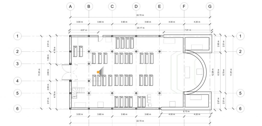 2D sketch floorplan created using Visual Plan